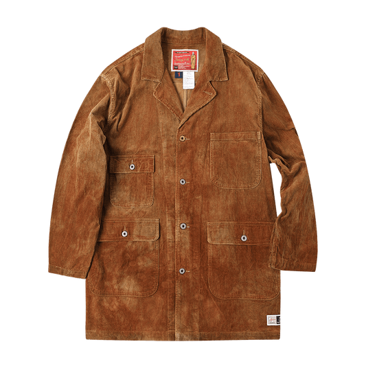 【Anniversary Sale】VINCENNES CORDUROY COAT (DR0205) - Nttitudoo MFG