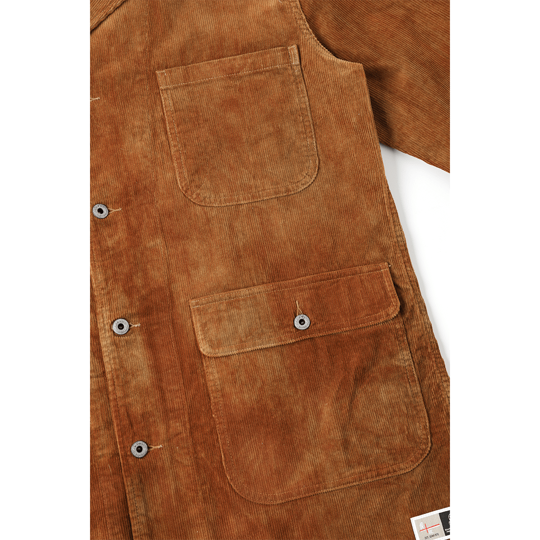 【Anniversary Sale】VINCENNES CORDUROY COAT (DR0205) - Nttitudoo MFG