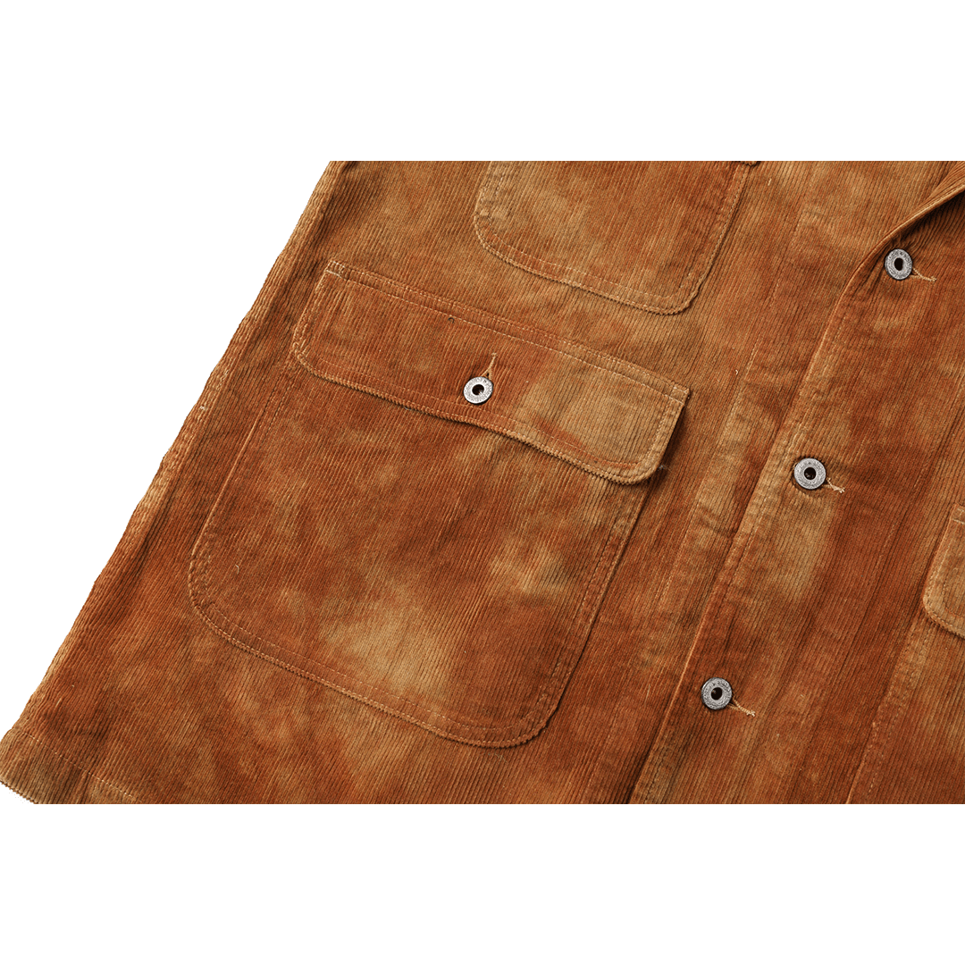 【Anniversary Sale】VINCENNES CORDUROY COAT (DR0205) - Nttitudoo MFG