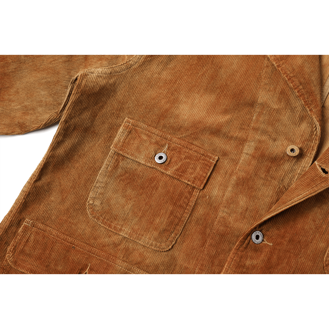 【Anniversary Sale】VINCENNES CORDUROY COAT (DR0205) - Nttitudoo MFG