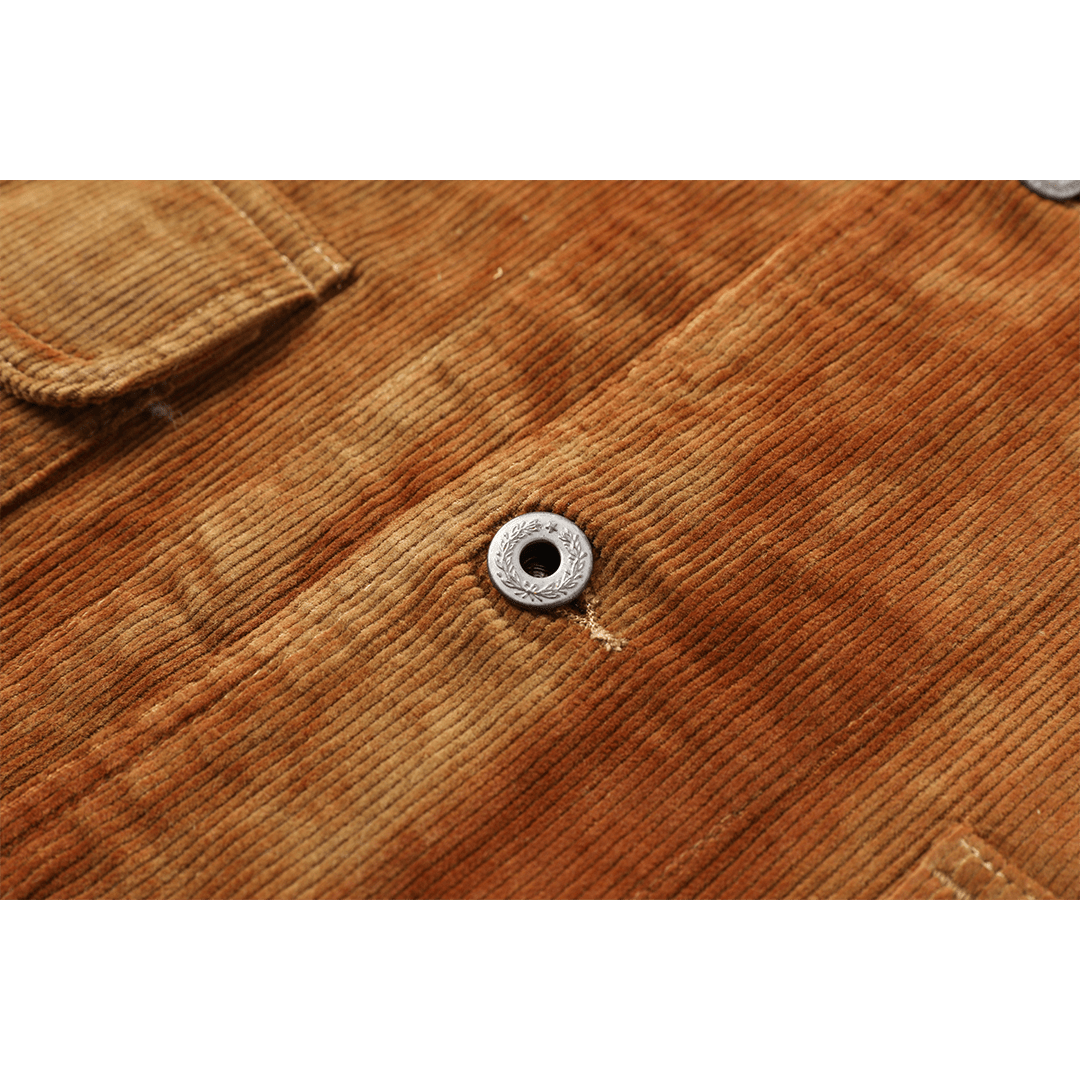 【Anniversary Sale】VINCENNES CORDUROY COAT (DR0205) - Nttitudoo MFG