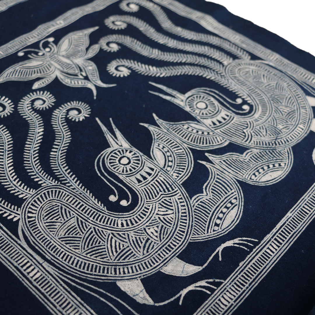 ANTIQUE ROUKETSU BANDANA (DR0089) - Nttitudoo MFG