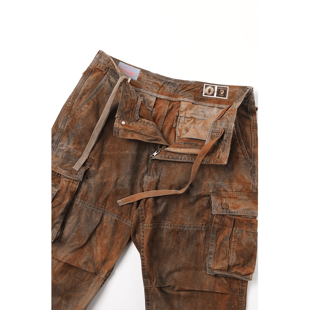 「ARTISANAL REISSUE」 - GRIT FORGED SVENSKA ARMÉN LIVPÄLS M - B46V PANTS (DR0222) - Nttitudoo MFG