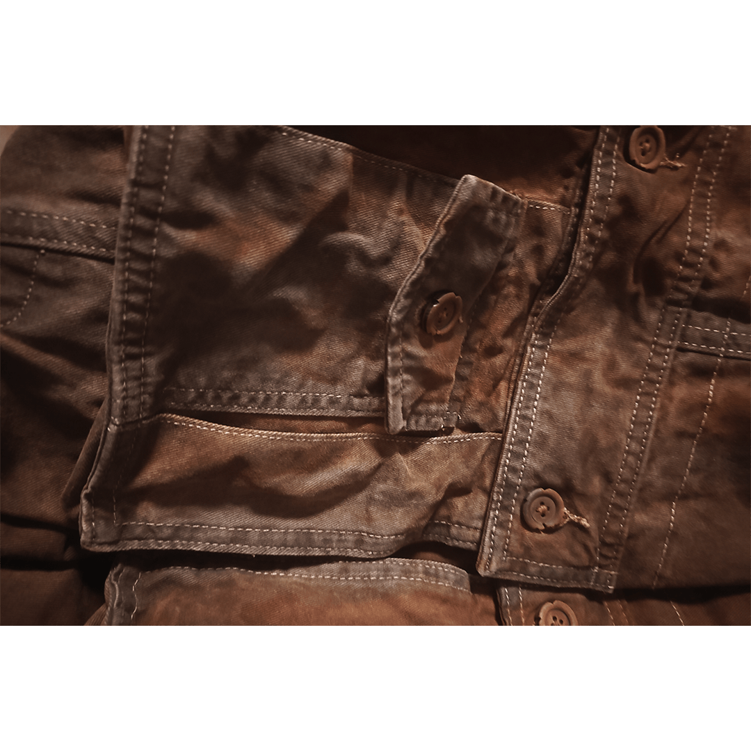 「ARTISANAL REISSUE」- GRIT FORGED SVENSKA ARMÉN LIVPÄLS M-B46V PANTS (DR0222) - Nttitudoo MFG