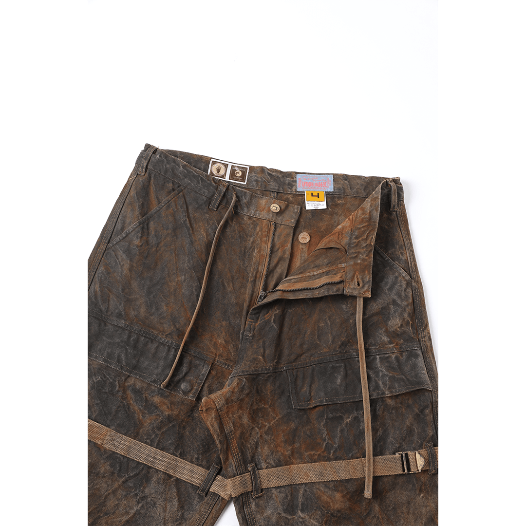 「ARTISANAL REISSUE」 - GRIT FORGED SVENSKA ARMÉN LIVPÄLS M - KB47 PANTS (DR0215) - Nttitudoo MFG