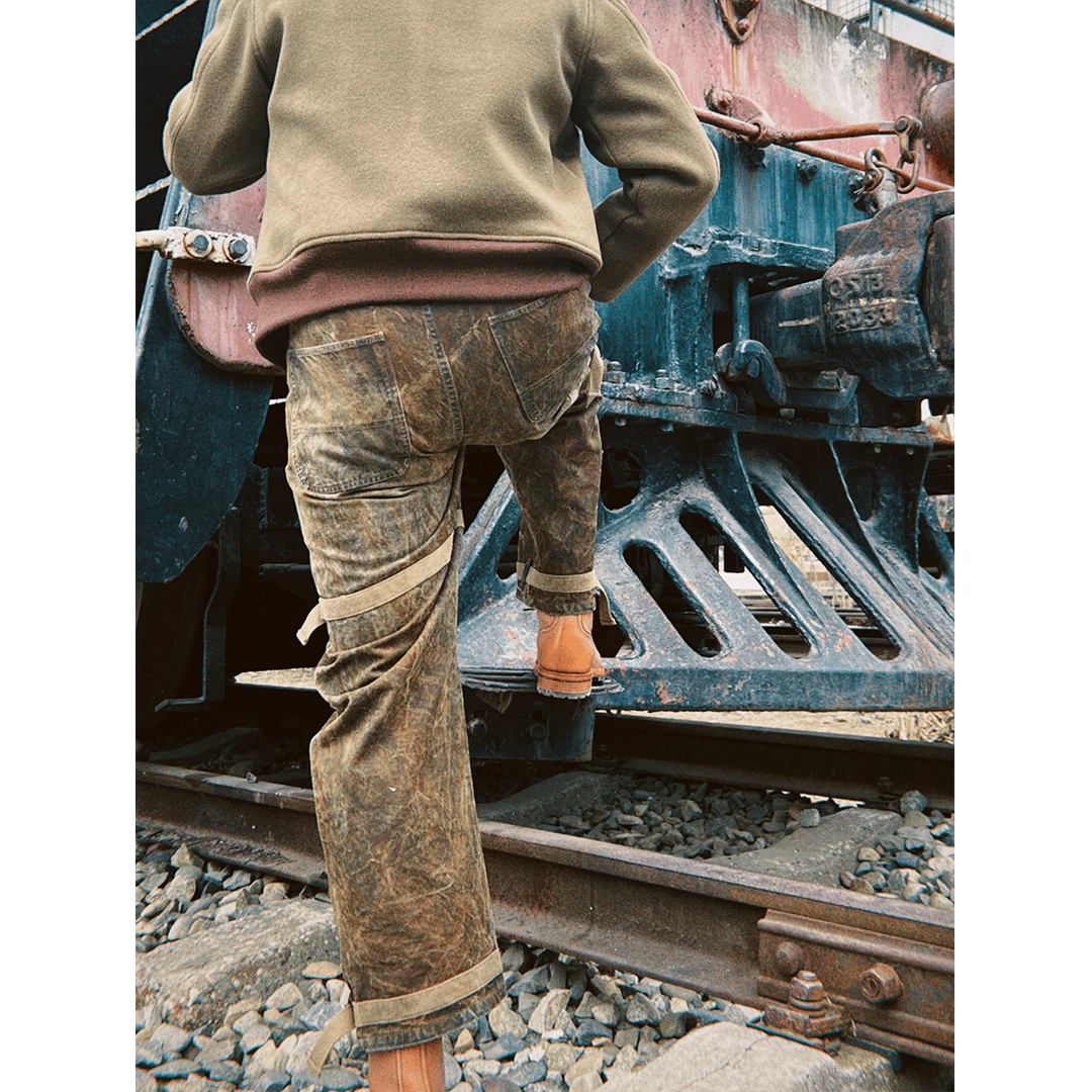 「ARTISANAL REISSUE」 - GRIT FORGED SVENSKA ARMÉN LIVPÄLS M - KB47 PANTS (DR0215) - Nttitudoo MFG