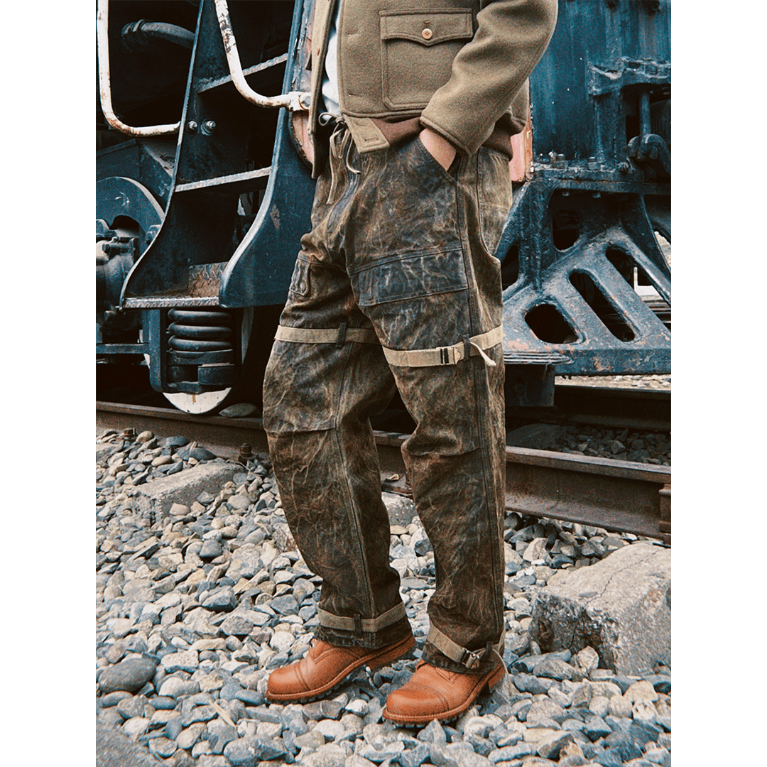 「ARTISANAL REISSUE」 - GRIT FORGED SVENSKA ARMÉN LIVPÄLS M - KB47 PANTS (DR0215) - Nttitudoo MFG