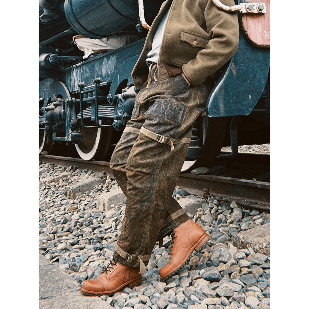「ARTISANAL REISSUE」 - GRIT FORGED SVENSKA ARMÉN LIVPÄLS M - KB47 PANTS (DR0215) - Nttitudoo MFG