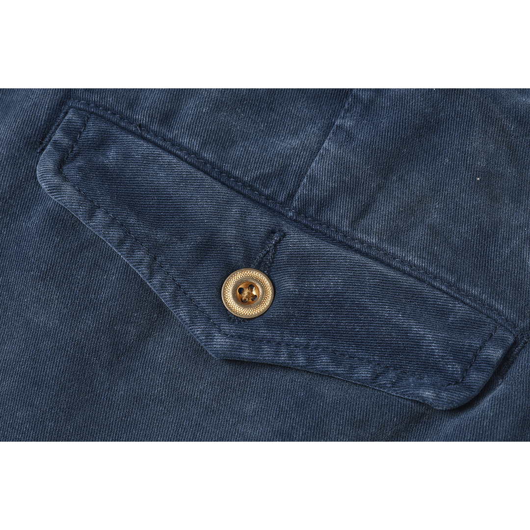 「AWA JAPAN INDIGO」- TAKUMI COVENANT LABOR PANTS (DR0229) - Nttitudoo MFG
