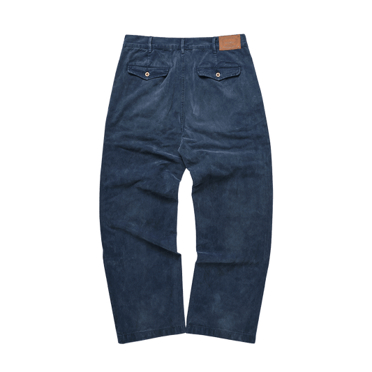 「AWA JAPAN INDIGO」- TAKUMI COVENANT LABOR PANTS (DR0229) - Nttitudoo MFG