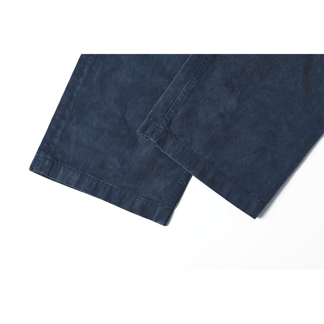「AWA JAPAN INDIGO」- TAKUMI COVENANT LABOR PANTS (DR0229) - Nttitudoo MFG