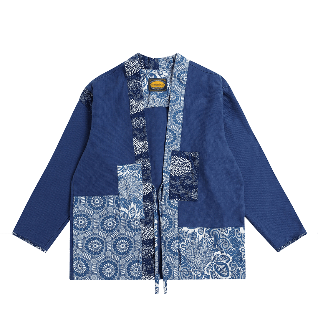 BANDANA - ASYMMETRIC KENDO HAORI JACKET (KR0011) - Nttitudoo MFG