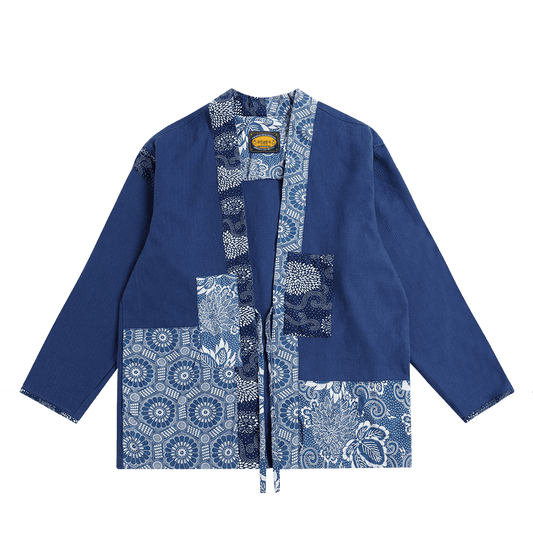 BANDANA - ASYMMETRIC KENDO HAORI JACKET (KR0011) - Nttitudoo MFG