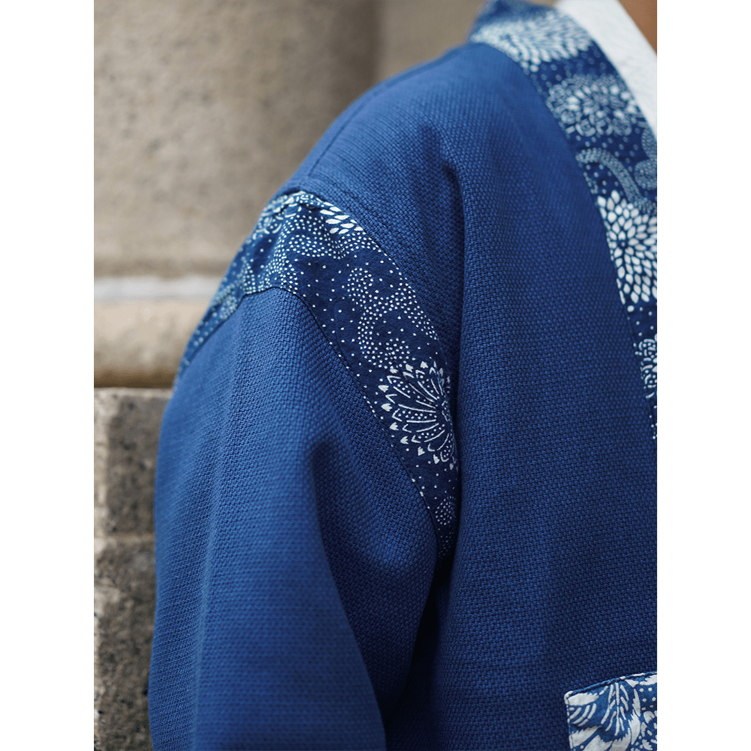 BANDANA - ASYMMETRIC KENDO HAORI JACKET (KR0011) - Nttitudoo MFG