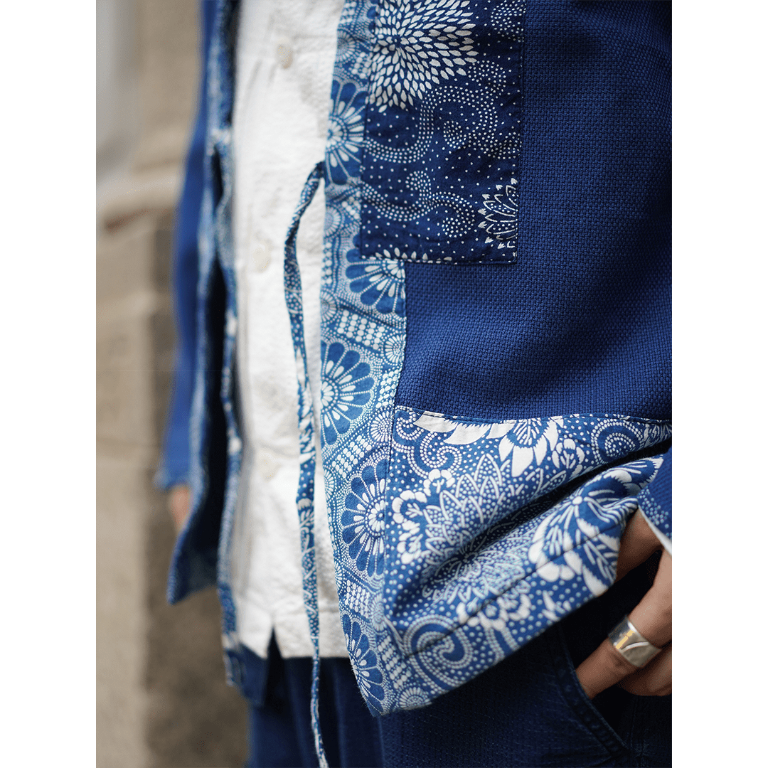 BANDANA - ASYMMETRIC KENDO HAORI JACKET (KR0011) - Nttitudoo MFG