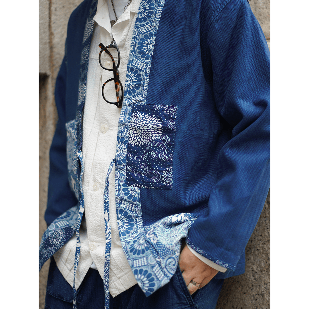 BANDANA - ASYMMETRIC KENDO HAORI JACKET (KR0011) - Nttitudoo MFG