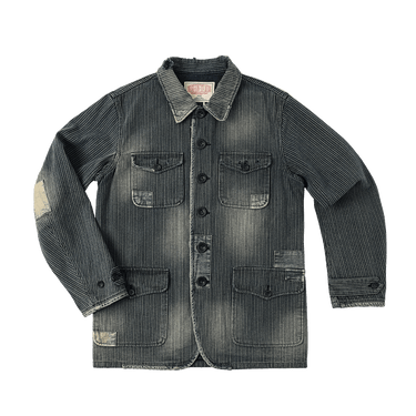 「BLEU DE TRAVAIL」 - 1930'S BEDOUS GARDE - VOIE WABASH JACKET (DR0100) - Nttitudoo MFG