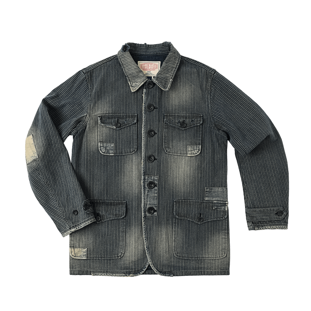 「BLEU DE TRAVAIL」 - 1930'S BEDOUS GARDE - VOIE WABASH JACKET (DR0100) - Nttitudoo MFG