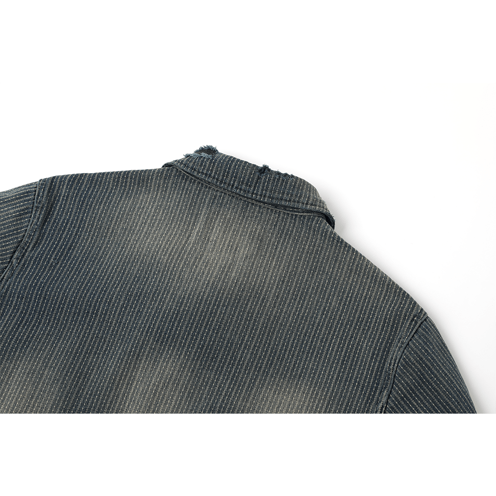 「BLEU DE TRAVAIL」 - 1930'S BEDOUS GARDE - VOIE WABASH JACKET (DR0100) - Nttitudoo MFG