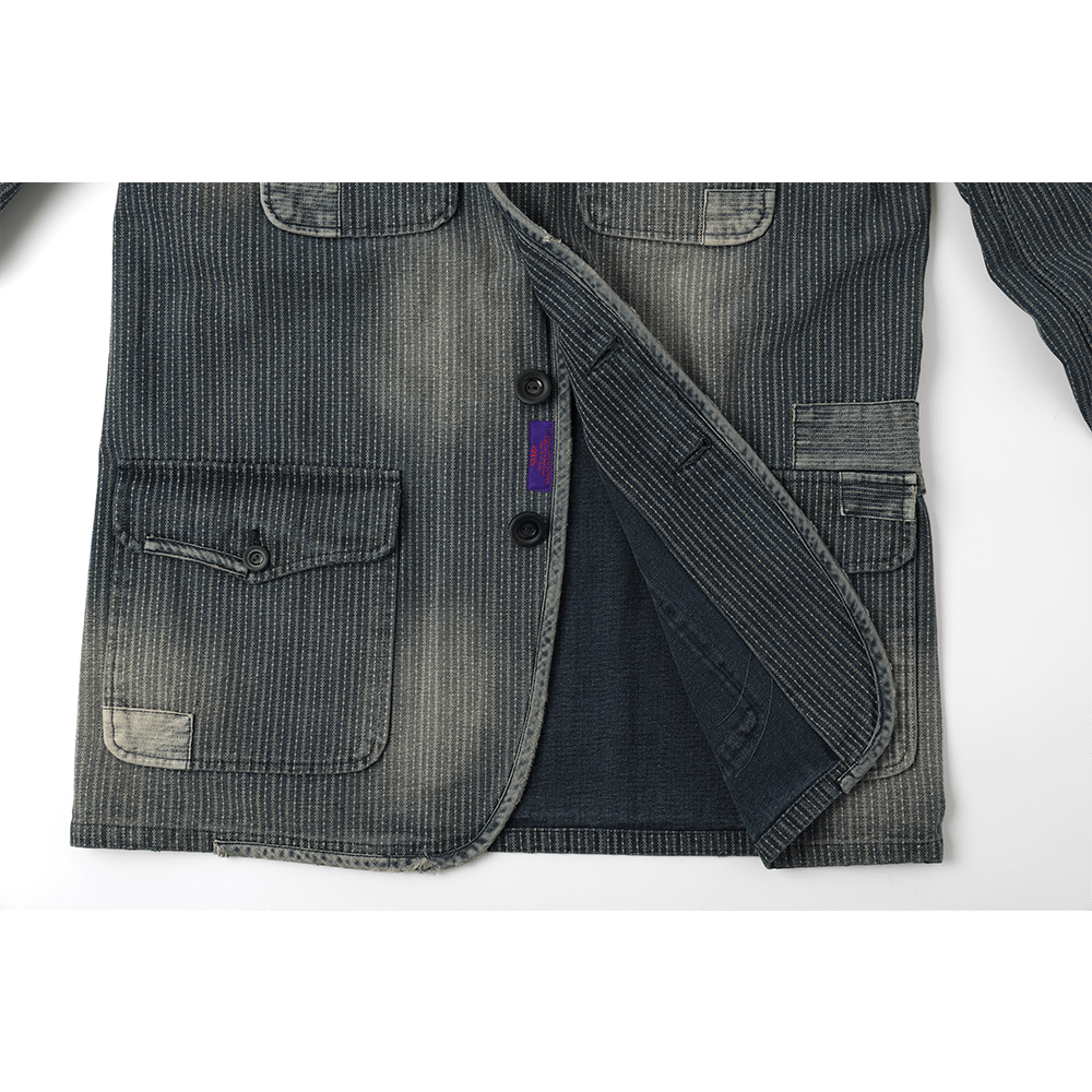 「BLEU DE TRAVAIL」 - 1930'S BEDOUS GARDE - VOIE WABASH JACKET (DR0100) - Nttitudoo MFG