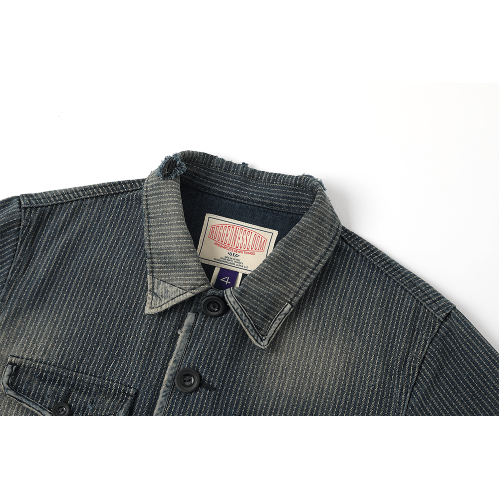 「BLEU DE TRAVAIL」 - 1930'S BEDOUS GARDE - VOIE WABASH JACKET (DR0100) - Nttitudoo MFG