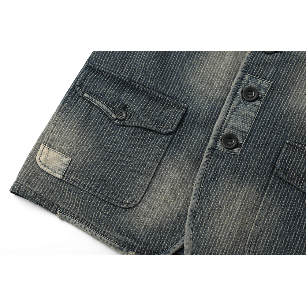 「BLEU DE TRAVAIL」 - 1930'S BEDOUS GARDE - VOIE WABASH JACKET (DR0100) - Nttitudoo MFG