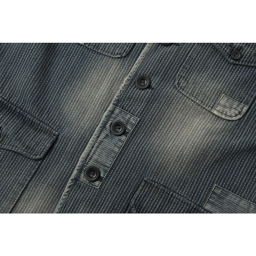 「BLEU DE TRAVAIL」 - 1930'S BEDOUS GARDE - VOIE WABASH JACKET (DR0100) - Nttitudoo MFG