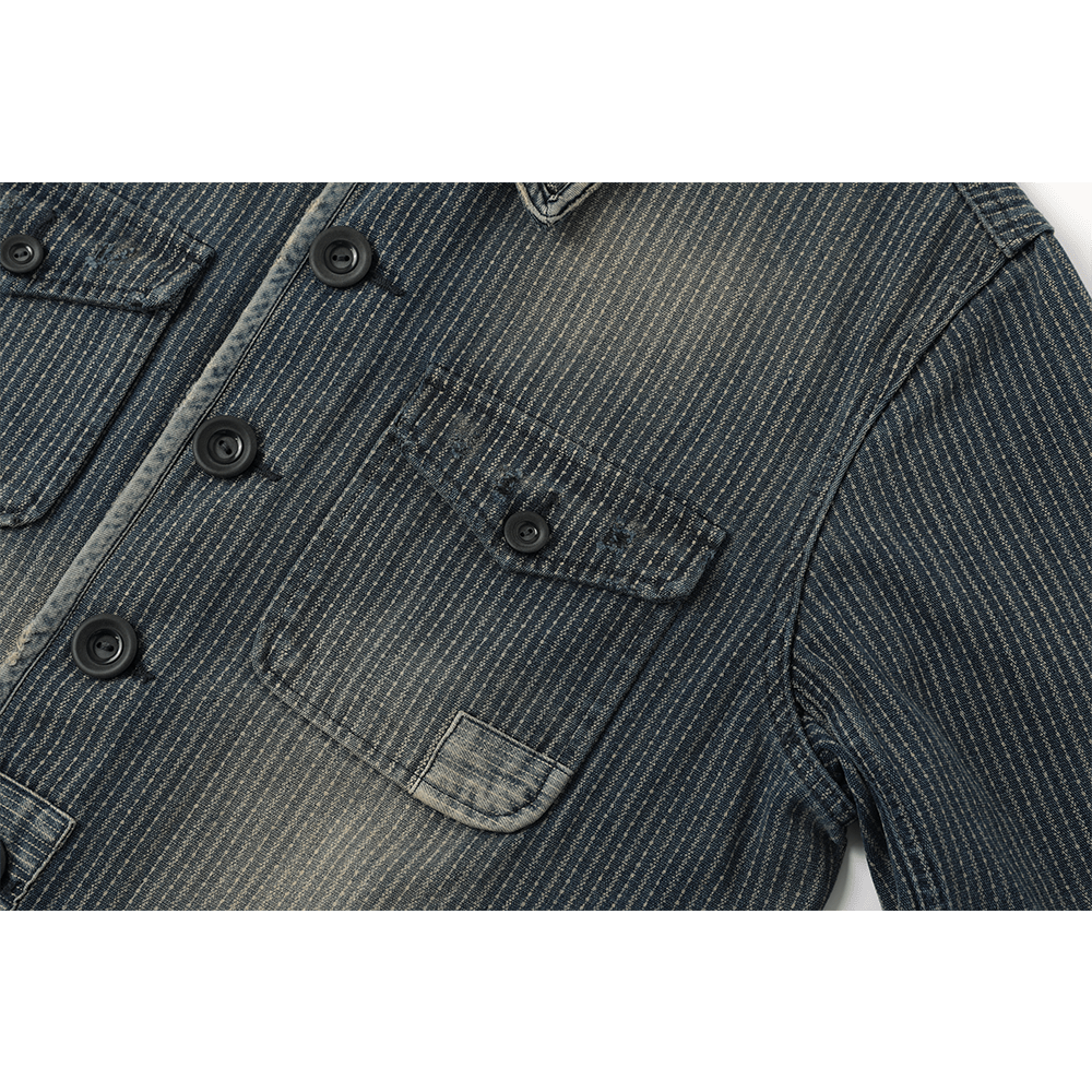 「BLEU DE TRAVAIL」 - 1930'S BEDOUS GARDE - VOIE WABASH JACKET (DR0100) - Nttitudoo MFG