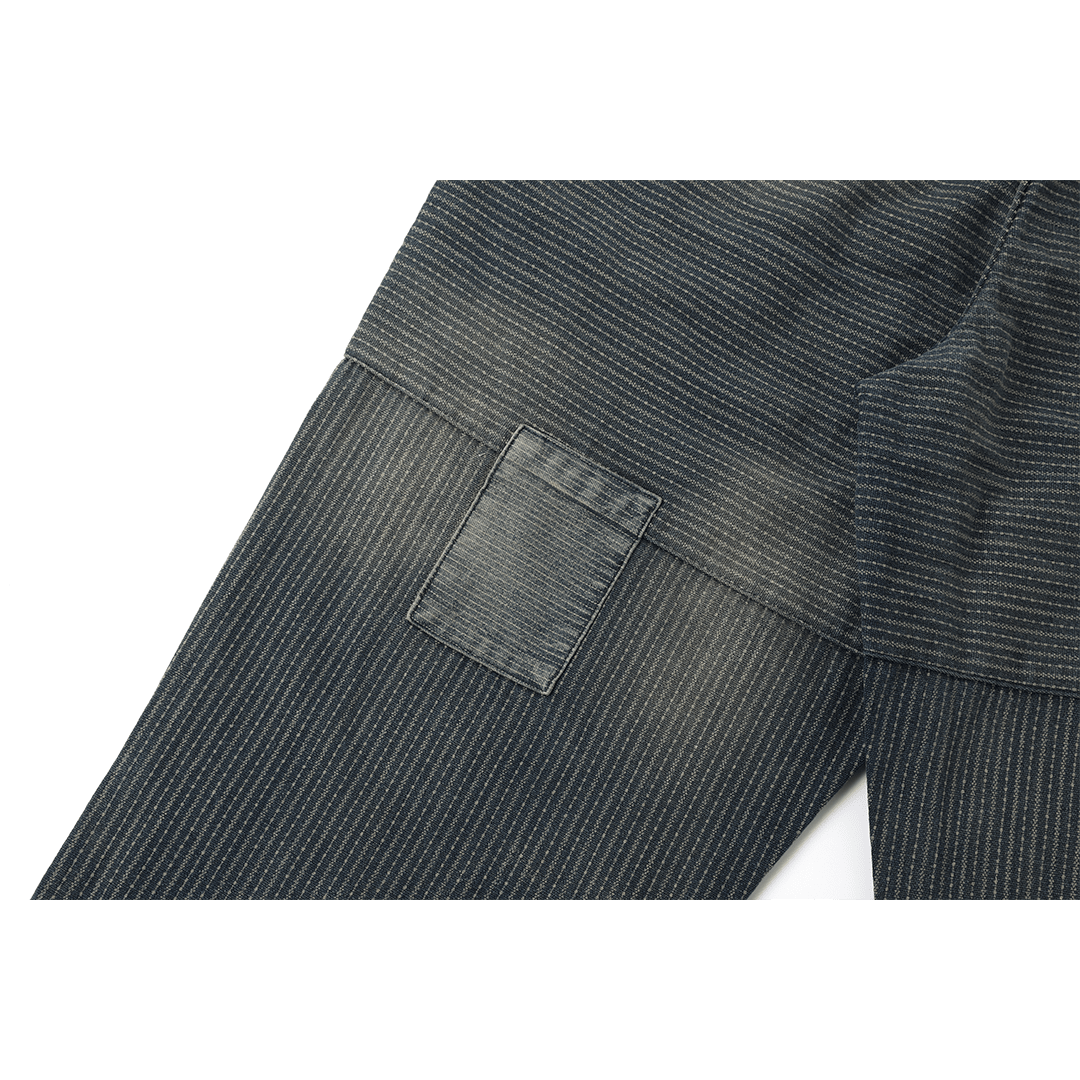 「BLEU DE TRAVAIL」 - 1930'S BEDOUS GARDE - VOIE WABASH PANTS (DR0226) - Nttitudoo MFG