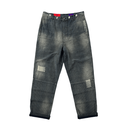 「BLEU DE TRAVAIL」 - 1930'S BEDOUS GARDE - VOIE WABASH PANTS (DR0226) - Nttitudoo MFG