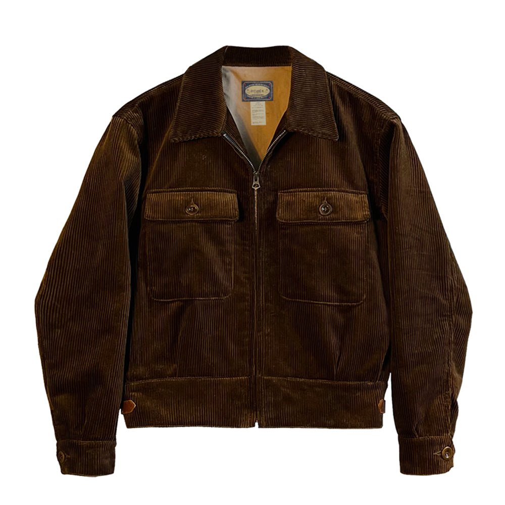 BRITISH RETRO CORDUROY FLIGHT JACKET (CD0004) - Nttitudoo MFG