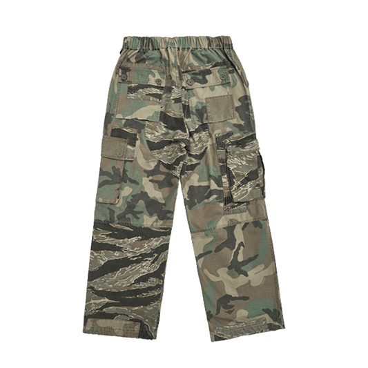 CAMOUFLAGE - BORO PATCHWORKS COMBAT PANTS (DR0179) - Nttitudoo MFG
