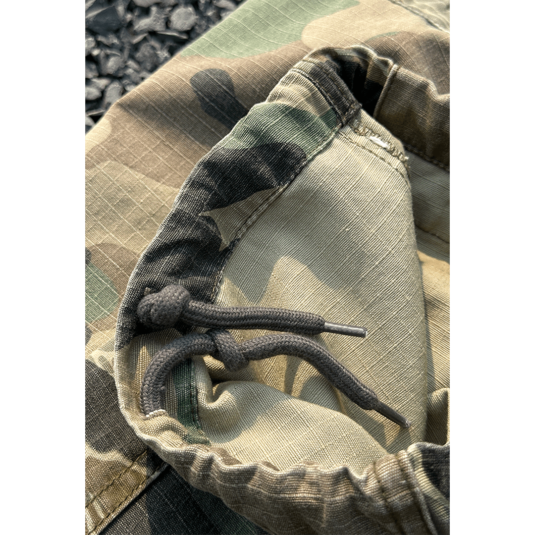 CAMOUFLAGE - BORO PATCHWORKS COMBAT PANTS (DR0179) - Nttitudoo MFG