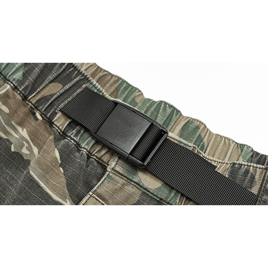 CAMOUFLAGE - BORO PATCHWORKS COMBAT PANTS (DR0179) - Nttitudoo MFG