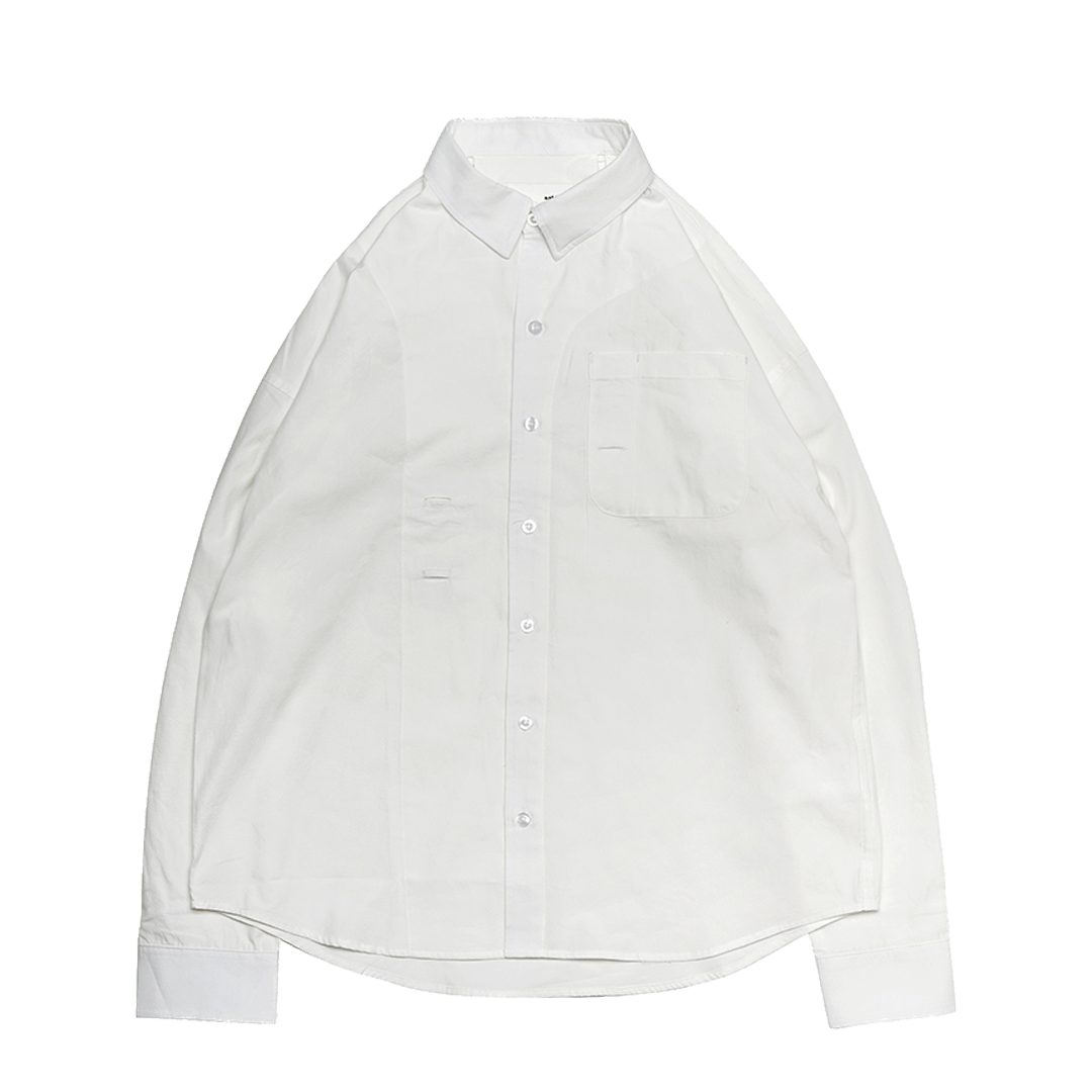 「COLORFULNESS ON SOLID」 THEME COTTON SHIRT (EL0007) - Nttitudoo MFG