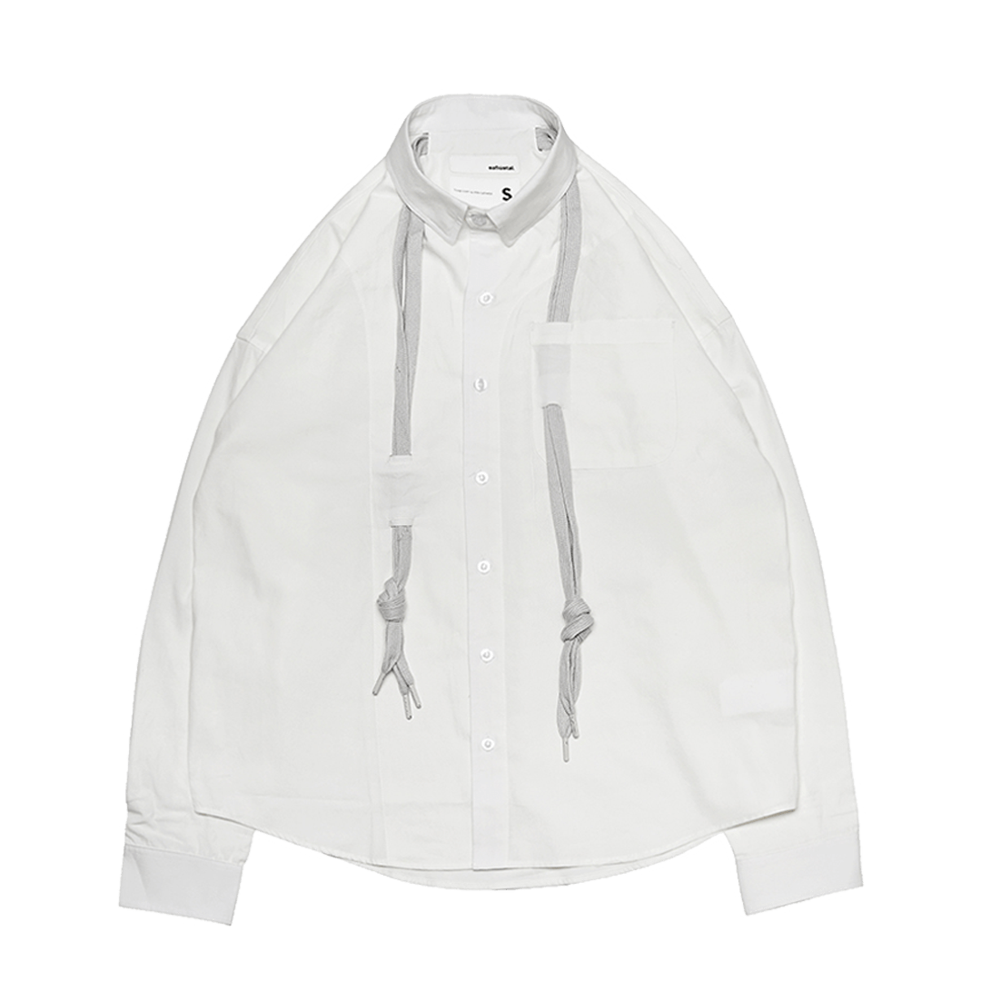 「COLORFULNESS ON SOLID」 THEME COTTON SHIRT (EL0007) - Nttitudoo MFG