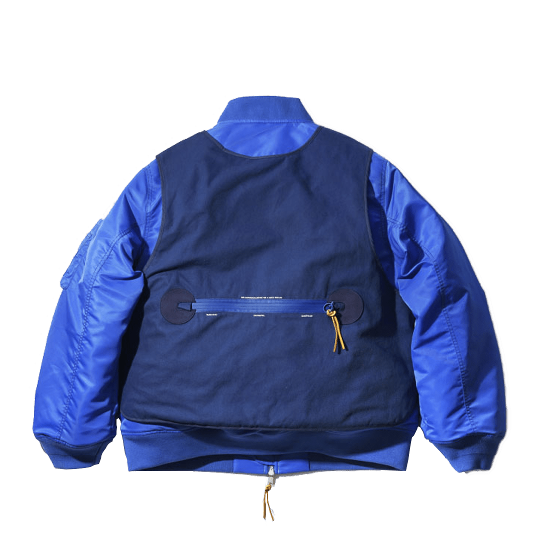 DECONSTRUCTED AVANT - G TECH BOMBER JACKET (DR0107) - Nttitudoo MFG