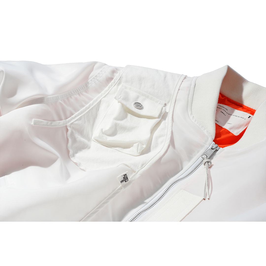 DECONSTRUCTED AVANT - G TECH BOMBER JACKET (DR0107) - Nttitudoo MFG