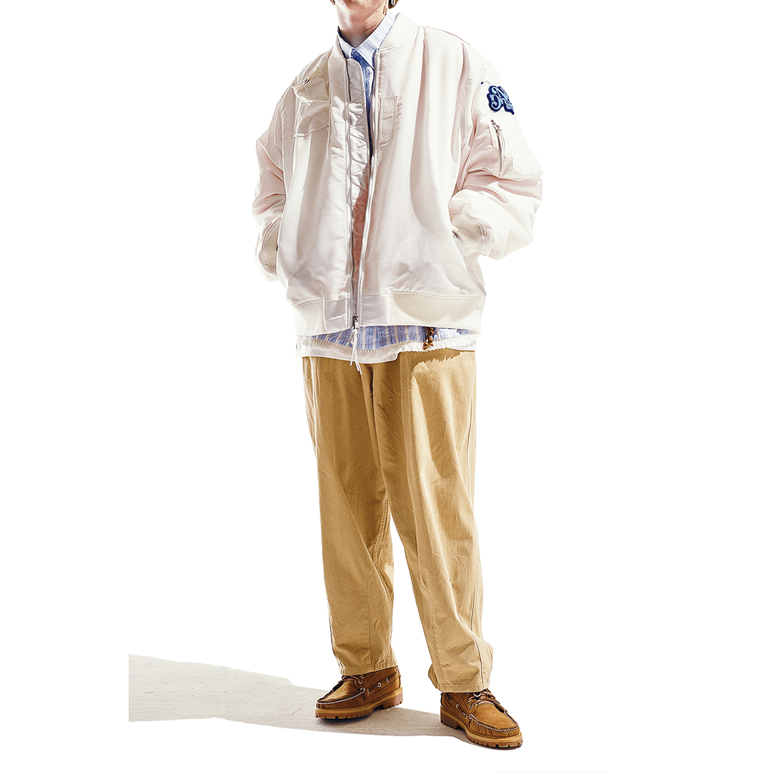 DECONSTRUCTED AVANT - G TECH BOMBER JACKET (DR0107) - Nttitudoo MFG