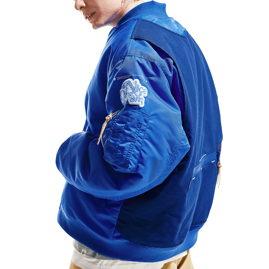 DECONSTRUCTED AVANT - G TECH BOMBER JACKET (DR0107) - Nttitudoo MFG