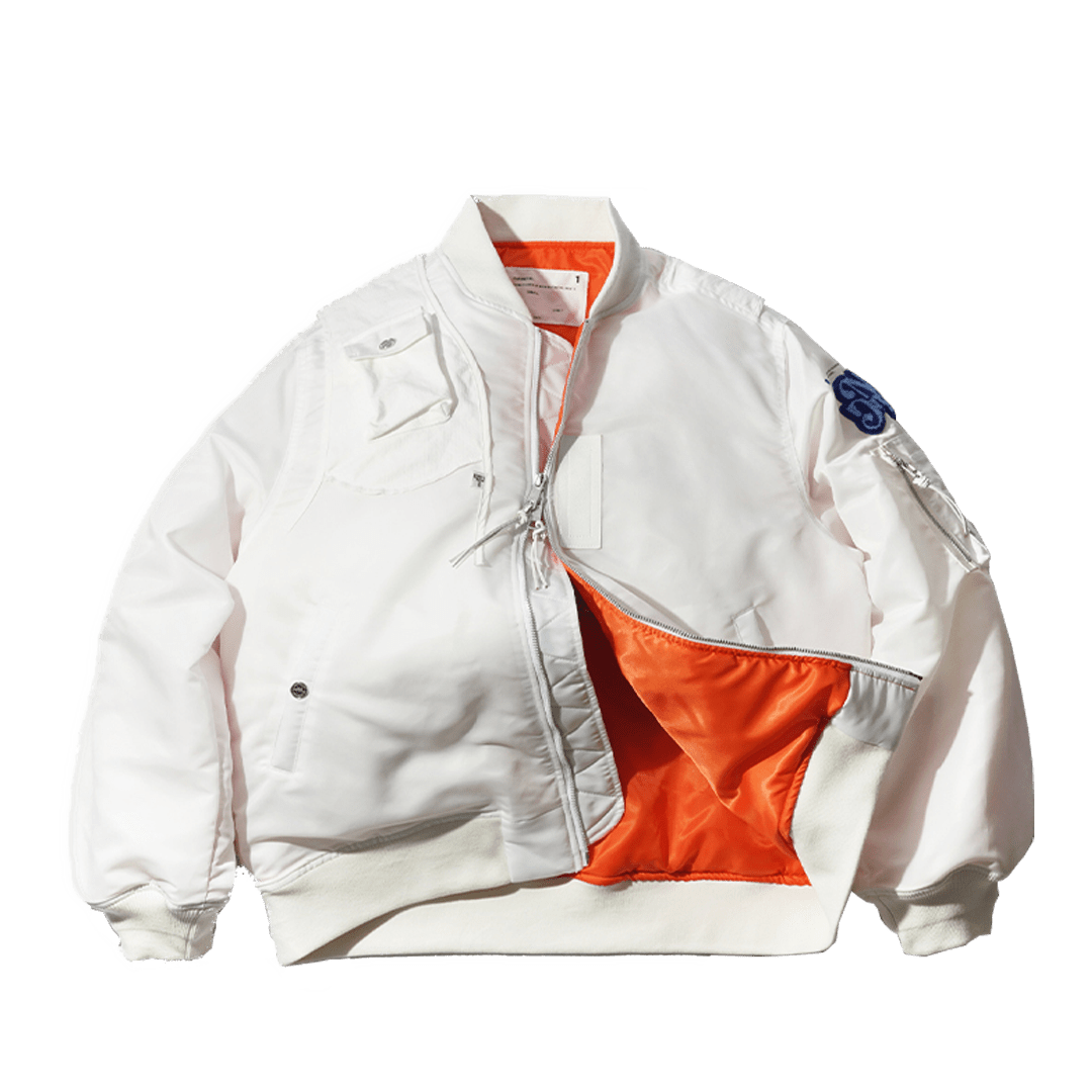 DECONSTRUCTED AVANT - G TECH BOMBER JACKET (DR0107) - Nttitudoo MFG