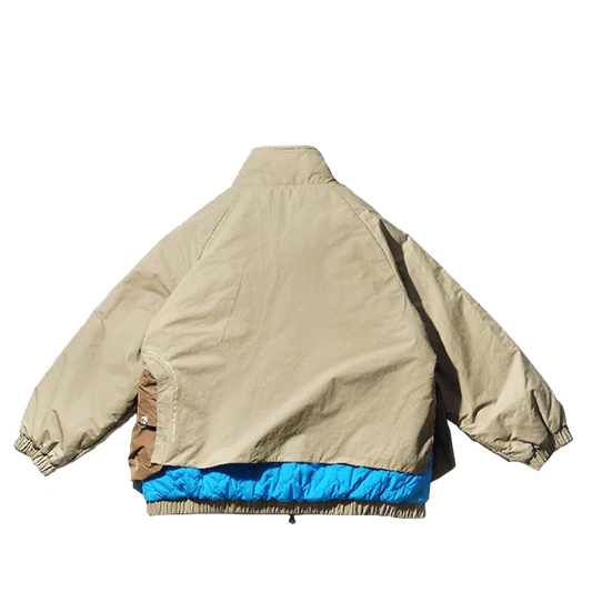 DECONSTRUCTED FAUX LAYERED SORONA® BIOFIBER FILLING ICON COAT (DR0041) - Nttitudoo MFG