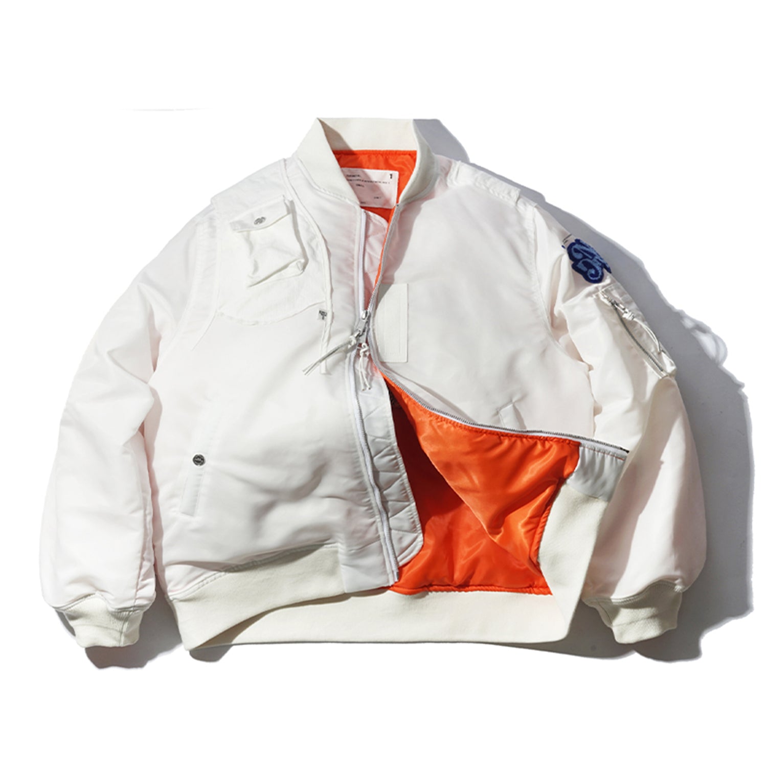 DECONSTRUCTED IVY BOMBER JACKET (DR0107) - Nttitudoo MFG