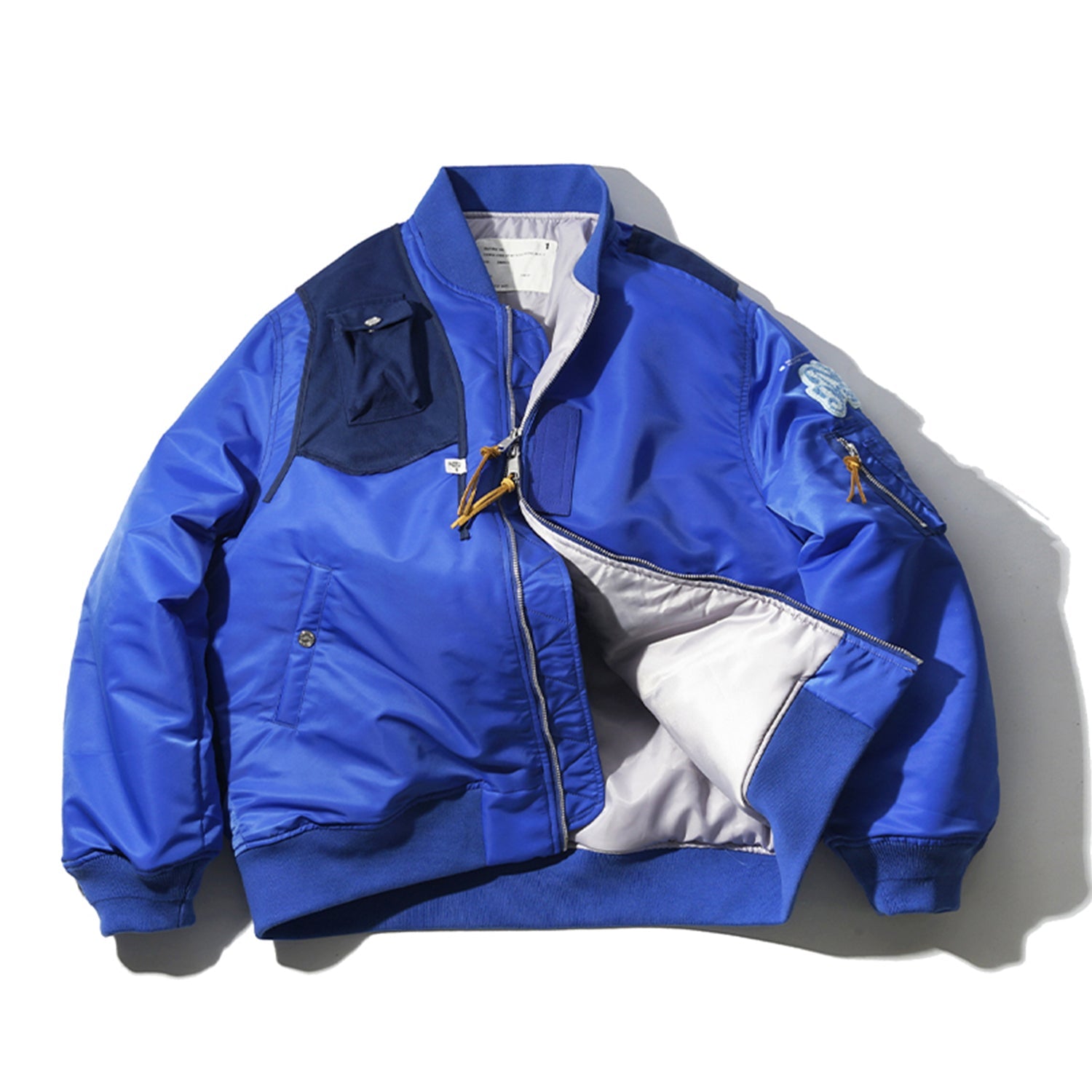 DECONSTRUCTED IVY BOMBER JACKET (DR0107) - Nttitudoo MFG