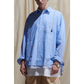 EMBROIDERIED FAUX - LAYERED FAGGOTING STRIPE PATCHWORK SHIRT (EL0005) - Nttitudoo MFG