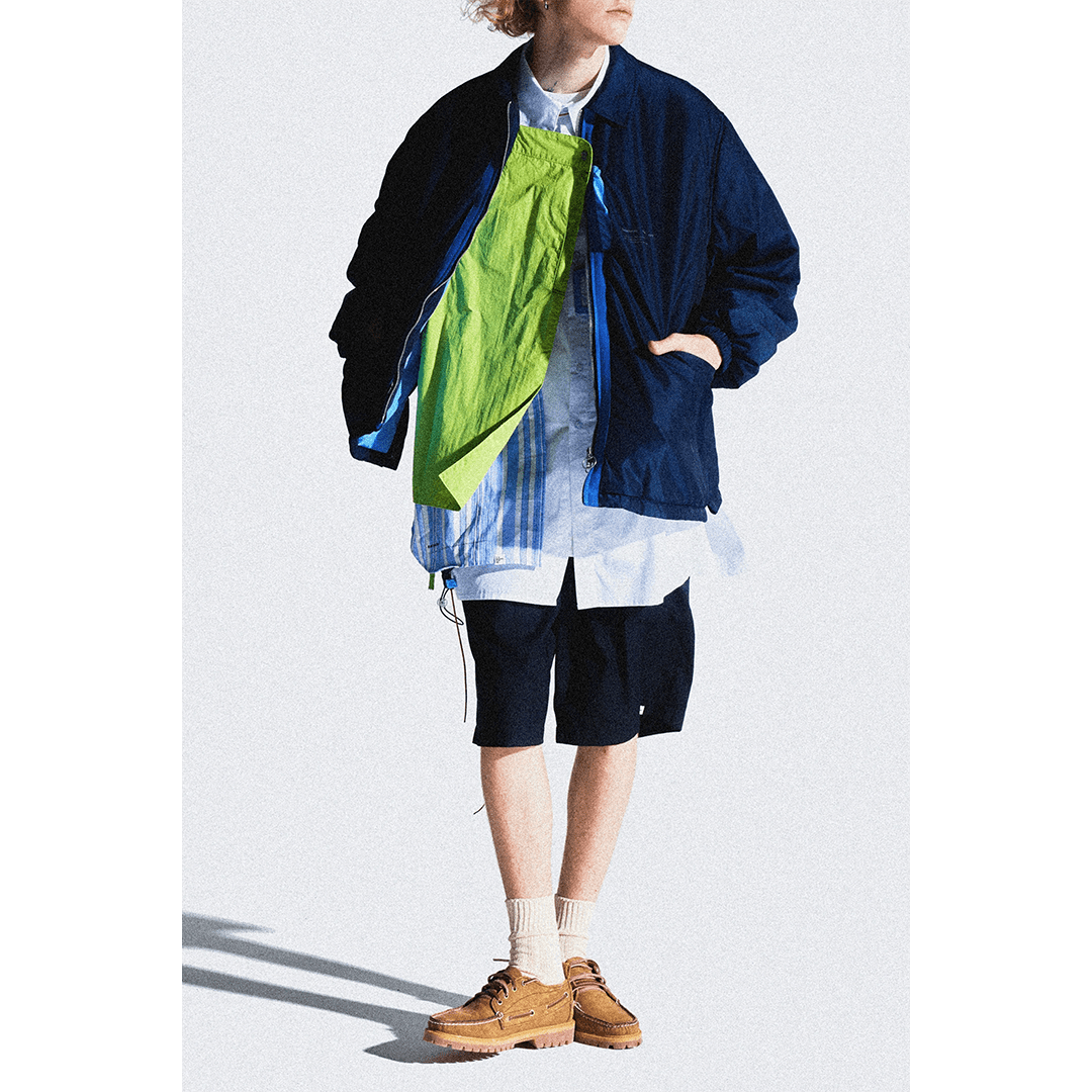 FAUX - MULTI - LAYER SHUYAKU COAT (EL0004) - Nttitudoo MFG