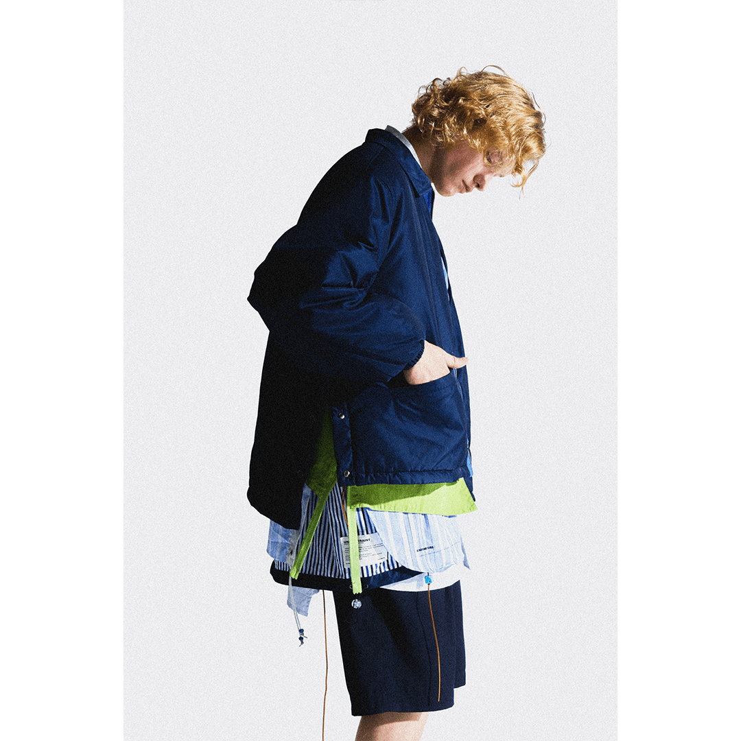 FAUX - MULTI - LAYER SHUYAKU COAT (EL0004) - Nttitudoo MFG