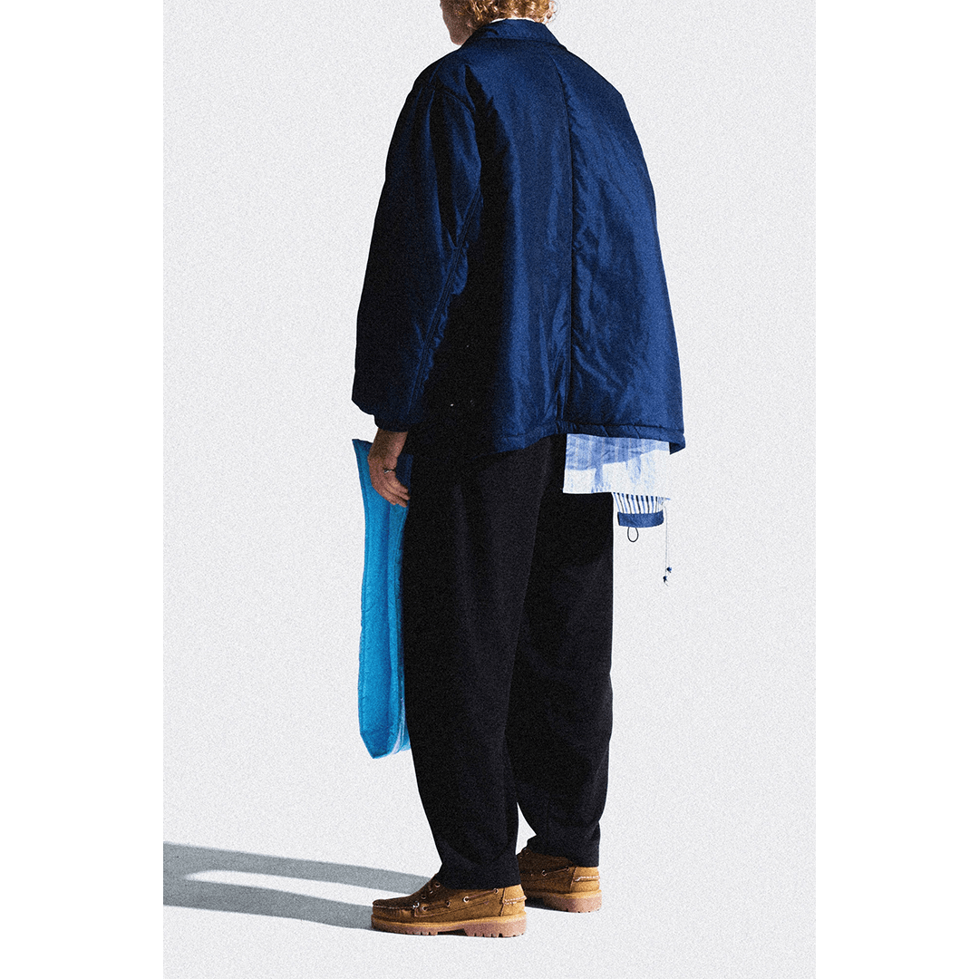 FAUX - MULTI - LAYER SHUYAKU COAT (EL0004) - Nttitudoo MFG
