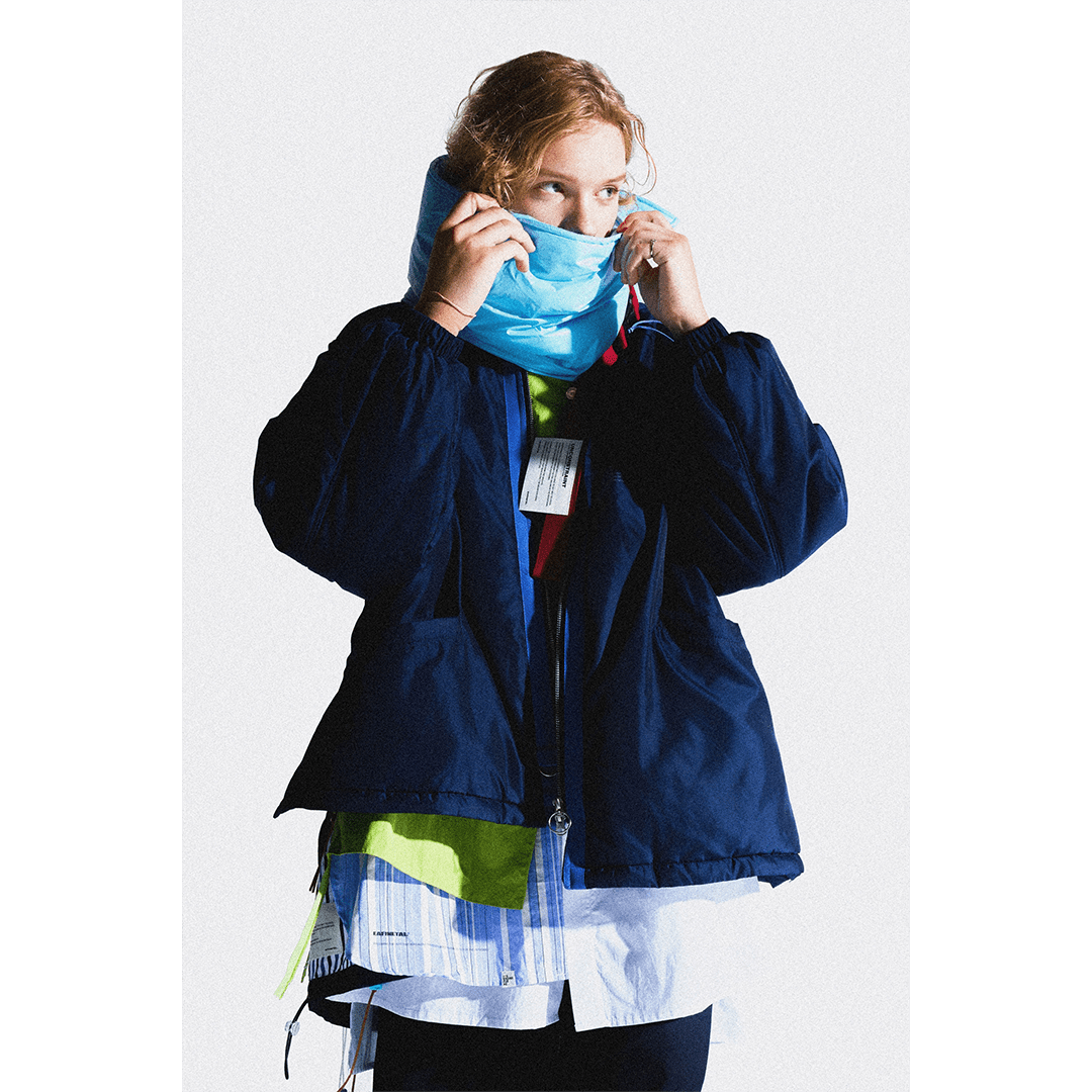 FAUX - MULTI - LAYER SHUYAKU COAT (EL0004) - Nttitudoo MFG