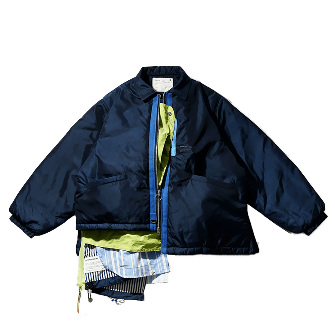 FAUX - MULTI - LAYER SHUYAKU COAT (EL0004) - Nttitudoo MFG